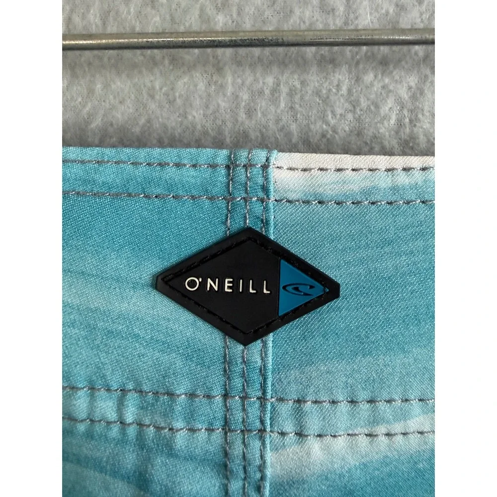 O'Neill Board Shorts Men's 34 Striped Swim‎ Trunks Multicolor